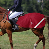 Harrison Howard Climax Horse Sheet Waterproof/Fleece Lining Horse Blanket with Hi-Vis Features Superb Night Safty on Road-Red L
