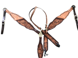 Western Saddle Horse Headstall and Breast Plate Full Size