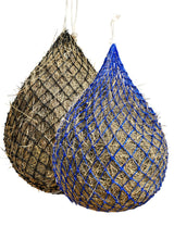 Harrison Howard Slow Feed Hay Net Horse 2 Pcs Horse Feeding Supplies Blue & Black 40" Length with 2" Holes