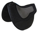 CHALLENGER Horse Saddle PAD Horse Western Quilted Endurance Barrel Contoured Black 39185BK
