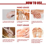 EELHOE Horse Oil Hand And Foot Repair Cream, Chapped Skin Care Moisturizing And Anti-Peeling Repair Cream