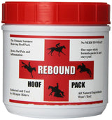 Rebound Hoof Pack To Treat Sore Inflamed and Infected Horse Hooves Dark Brown