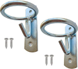 SUKEYME Horse Feed Bucket HookWater Bucket Holder Hanger for Horse Stall/Stable Supplies (2 Pack)