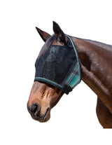 Kensington UViator CatchMask Horse Fly Mask with Web Trim UV Eye Protection Mask for Horse - XL Atlantis
