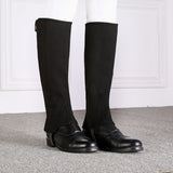 Equestrian Riding Leggings, Knee Pads, Riding Boots