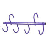 Tough 1 4-Prong Portable Tack Rack Purple 17" Long