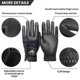 Ladies' Leather Equestrian Gloves