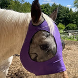 ‌UV Protection Horse Fly Mask Adjustable Breathable Mesh for Riding