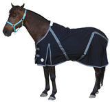 T TEKE Deluxe Horse Canvas Sheet for Snug and Clean in Stable or as a Blanket Liner. (Size Range 51"-87" Including Mini Horse)