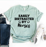 Easily Distracted By Horses T-shirt