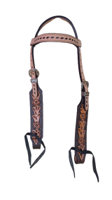 Western Saddle Horse Headstall and Breast Plate Full Size