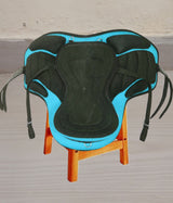 Treeless Synthetic Horse Saddle with Girth & Stirrups 13 to18 inch